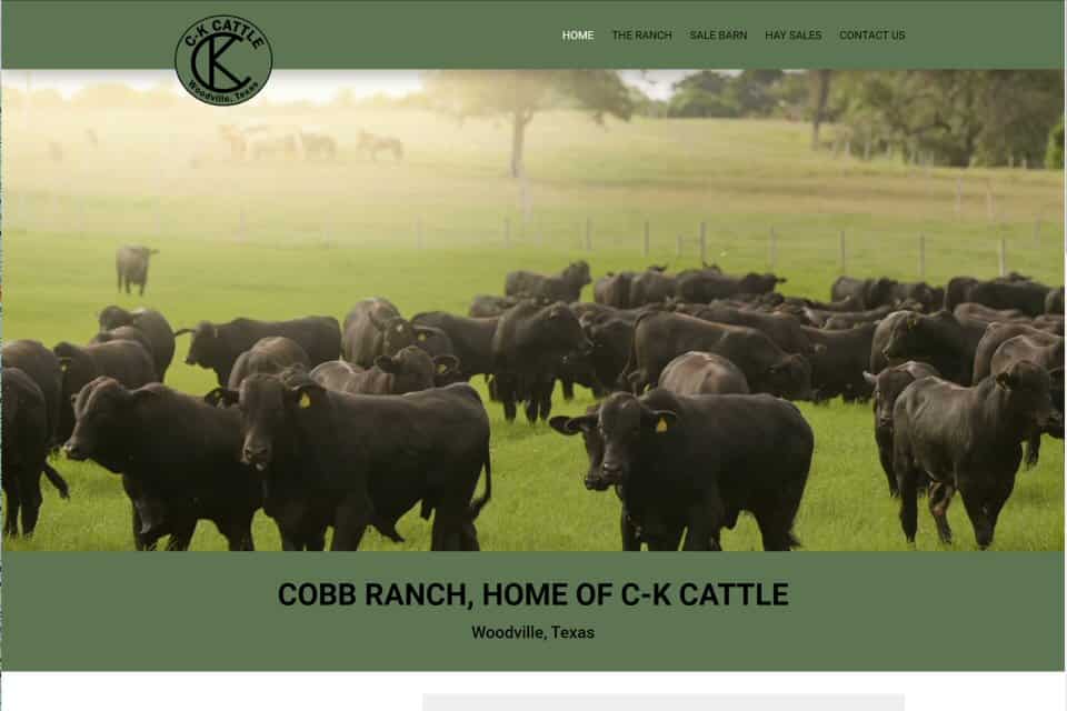 Cobb Ranch, Home of C-K Cattle by Sterling Custom Sheet Metal